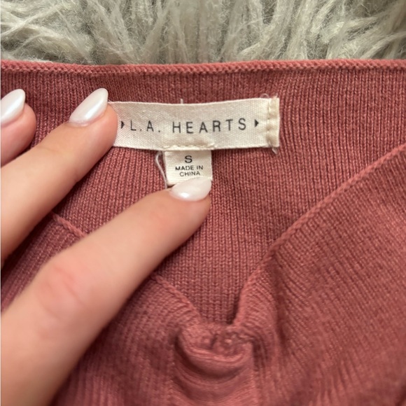 L.A hearts bandeau crop top - Picture 2 of 2